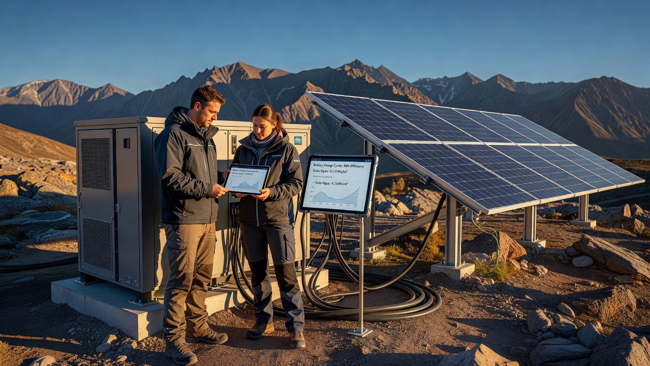 Analyzing Battery Storage Synergies with Solar Systems in High-Altitude Off-Grid Locations
